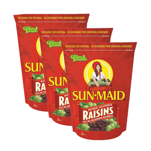 Sun-Maid Natural California Raisins 3 Pack (1020g per Pack)