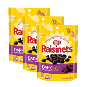 Nestle Raisinets Dark Chocolate 3 Pack (226.7g per Pack)