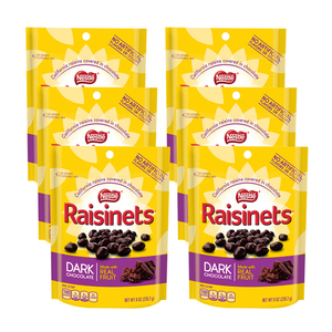 Nestle Raisinets Dark Chocolate 6 Pack (226.7g per Pack)