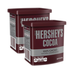 Hershey's Natural Unsweetened Cocoa 2 Pack (226g per Can)