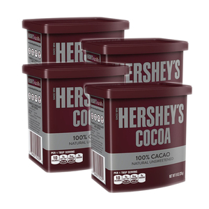 Hershey's Natural Unsweetened Cocoa 4 Pack (226g per Can)