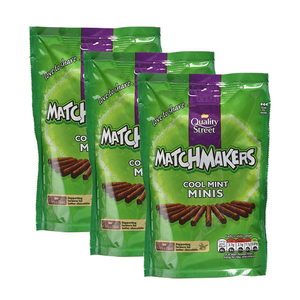 Quality Street Matchmakers Cool Mint Minis 3 Pack (108g per Pack)