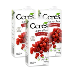 Ceres Red Grape Juice 3 Pack (1L per Pack)