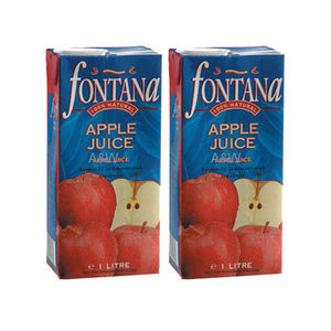 Fontana Apple Juice 2 Pack (1L per Pack)