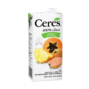 Ceres Medley of Fruits 100% Fruit Juice Blend 1L