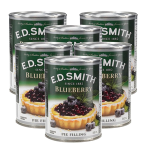 E.D. Smith Blueberry Pie Filling 6 Pack (540ml per pack)