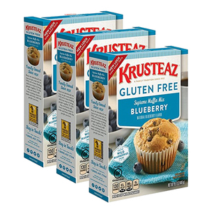 Krusteaz Gluten Free Blueberry Muffin Mix 3 Pack (445g per pack)