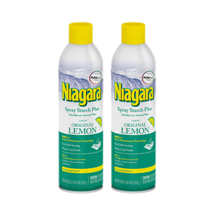 Niagara Spray Starch Plus Original Lemon 2 Pack (567g per Bottle)