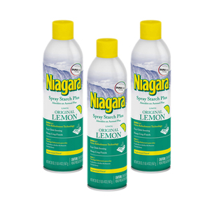 Niagara Spray Starch Plus Original Lemon 3 Pack (567g per Bottle)