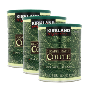 Kirkland Signature Decaffeinated Coffee 3 Pack (1.36kg per pack)