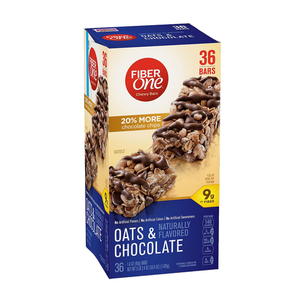 Fiber One Oats and Chocolate Chewy Bars 1.42kg