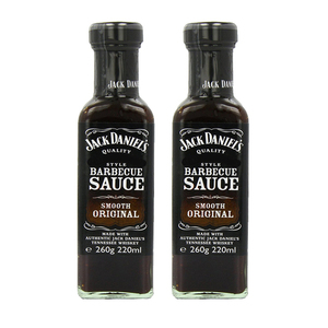 Jack Daniel's Smooth Original BBQ Sauce 2 Pack (260g per pack)