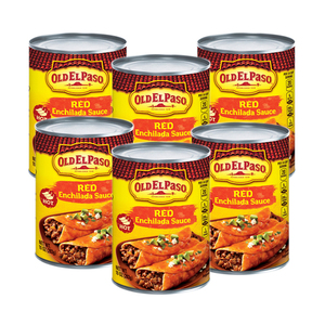 Old El Paso Hot Red Enchilada Sauce 6 Pack (283g per Can)
