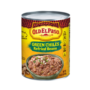 Old El Paso Green Chiles Refried Beans 453g
