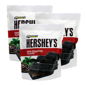 Julie's Hershey's Dark Chocolate Cookies 3 Pack (168g per pack)