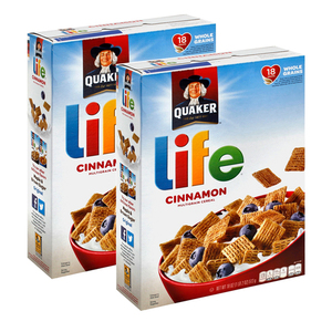 Quaker Life Cinnamon 2 Pack (513g per pack)