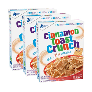 General Mills Cinnamon Toast Crunch 3 Pack (1.4kg per pack)