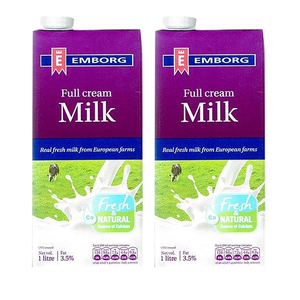 Emborg Full Cream Milk 2 Pack (1L per pack)