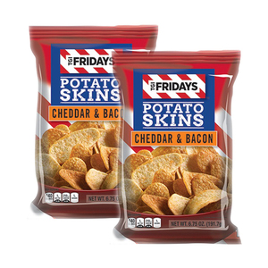 TGI Friday's Cheddar & Bacon Potato Skins 2 Pack (113g per Pack)