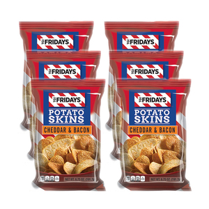 TGI Friday's Cheddar & Bacon Potato Skins 6 Pack (113g per Pack)