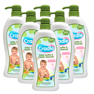 Cradle Baby Bottle And Nipple Cleanser 6 Pack (700ml per pack)