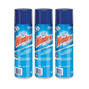 Windex Powerized Foam Glass Cleanser 3 Pack (560g per pack)