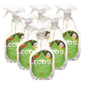 Ecos Fruit & Vegetable Wash 6 Pack (650ml per pack)