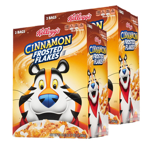Kellogg's Cinnamon Frosted Flakes Cereal 2 Pack (1.5kg per pack)