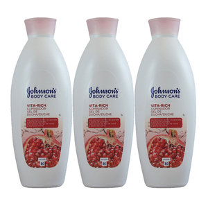 Johnson & Johnson Body Care Pomegranate 3 Pack (750ml per pack)