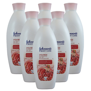Johnson & Johnson Body Care Pomegranate 6 Pack (750ml per pack)