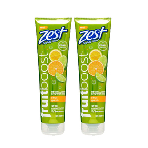 Zest Fruitboost Citrus Splash Revitalizing Shower Gel 2 Pack (295ml per Bottle)