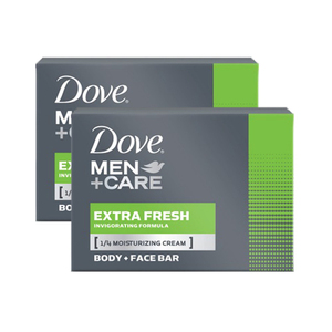 Dove Men+Care Extra Fresh Body + Face Bar 2x113g