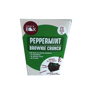 Snack Box Peppermint Brownie Crunch 125g