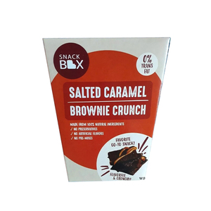 Snack Box Salted Caramel Brownie Crunch 125g