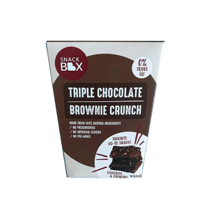 Snack Box Triple Chocolate Brownie Crunch 125g