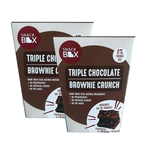Snack Box Triple Chocolate Brownie Crunch 2 Pack (125g per pack)