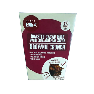 Snack Box Roasted Cacao Nibs Brownie Crunch 125g