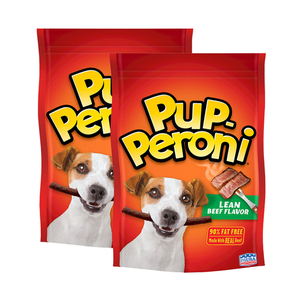 Pup-Peroni Lean Beef Flavor Dog Snacks 2 Pack (158g per Pack)
