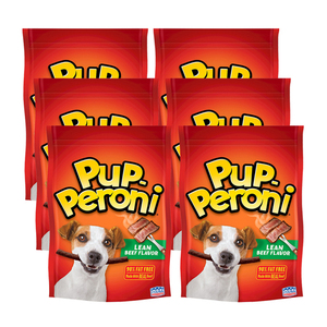 Pup-Peroni Lean Beef Flavor Dog Snacks 6 Pack (709g per Pack)