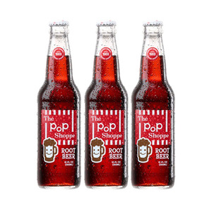 The PoP Shoppe Root Beer 3 Pack (355ml per Bottle)