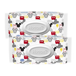 Huggies Simply Clean Fragrance-Free Baby Wipes 2 Pack (72ct per Pack)