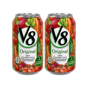 V8 Original 100% Vegetable Juice 2 Pack (326g per Can)