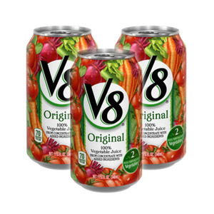 V8 Original 100% Vegetable Juice 3 Pack (326g per Can)