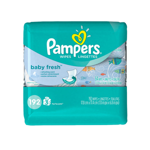 Pampers Baby Wipes Baby Fresh Scent 192's