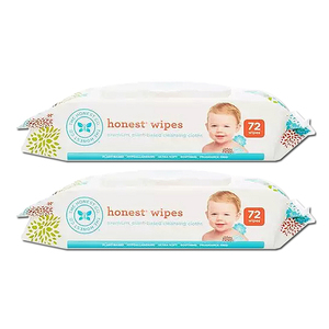 The Honest Company Natural Fragrance Wipes 2 Pack (72's per pack)