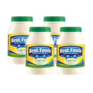 Best Foods Low Fat Mayonnaise Dressing 4 Pack (850g per Bottle)