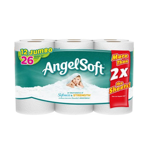 Angel Soft 2-ply Bathroom Tissue 12's