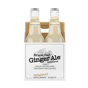Bruce Cost Original Unfiltered Ginger Ale 4x355ml
