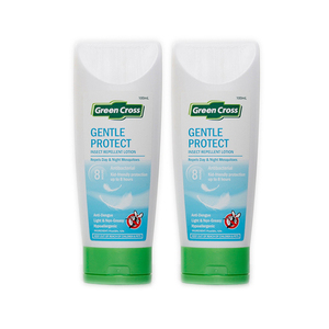 Green Cross Gentle Protect Insect Repellent 2 Pack (100ml per Bottle)