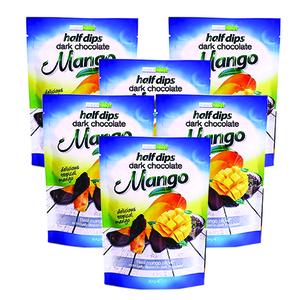 Tropical Fields Dark Chocolate Dipped Mango 6 Pack (454g per pack)